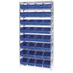 Quantum Storage Systems WR9-207BL 36W X 12D 74H Shelf 32 Openings 800LB. Fixed Price $868.99.
