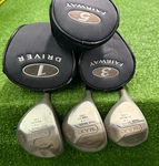 Pintracker Tour Grade Max Wood Set D,3,5 / Firm Graphite Left Handed SA6804. Fixed Price $55.00.