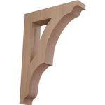 Ekena Millwork BKTW01X08X12AVCH Large Avila Wood Brackets 3/4W 1/2D. Fixed Price $66.09.