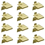 Knape & Vogt Kv Shelf Support Clip Brass, Pack Of 12 One Size,. Fixed Price $14.99.