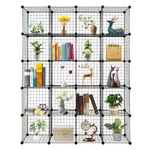 20 Cube Organizer Storage Shelf Wire Origami Shelves Bookcase. Fixed Price $114.99.