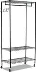 Chic Black Wire Garment Rack For Stylish And Organized Storage Solutions. Fixed Price $134.99.