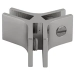 Crl E120A Chrome Anodized Aluminum Three-way Degree Glass Connector. Fixed Price $21.02.