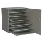 Durham Mfg 321B-95-DR Heavy Duty Bearing Rack W/locking Door. Fixed Price $233.99.