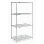 Nexel 21306C Chrome Wire Shelving 30"W 21"D 63"H. Fixed Price $146.60.
