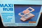 Vintage Maxi Rub Personal Massage Unit MR2 Copper Finish Works -tested. Fixed Price $55.00.
