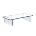 Azar Displays Clear Acrylic 22"W 10"D 6"H 1/2" Thick Deluxe Riser W/.... Fixed Price $60.66.