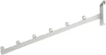 10 Pieces Wire 6 Ball Waterfall Faceout Square Fixture White Gridwall. Fixed Price $54.95.