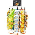 Space-saving Chip Rack Display: 5 Tiers With 40 Clips Effortless Access!. Fixed Price $56.69.