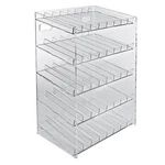 Azar Displays 12X8.5X18.5 Multi-tier Countertop Pegboard Slatwall. Fixed Price $132.18.