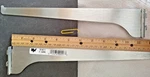 Knape & Vogt 180 Bracket Anochrome 12" Long Set Of 9. Fixed Price $33.00.