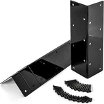 Set Of 4 Raised Garden Bed Corner Brackets For 12''-16'' H Metal. Fixed Price $47.95.
