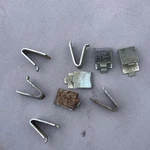 (12) Knape & Vogt 239 Zinc Plated Shelf Support Clips For 233 255 Standards. Fixed Price $6.00.