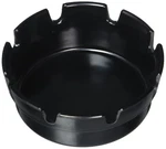 Winco MAS-4K Round Black Melamine Ash Tray Office Patio Restaurant Bar *3 Pack. Fixed Price $9.00.