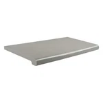 Econoco Open Shelf 24IN Matte Gray Plastic Display Pack Slatwall Grid. Fixed Price $82.93.