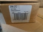 (100 Pack) Knape & Vogt #256 Pilaster Clip / Solid Shelf Support, Steel Shelving. Fixed Price $38.97.