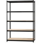 Lorell 2,300 Lb Capacity Riveted Steel Shelving (LLR-59699) (LLR59699). Fixed Price $389.00.
