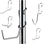 1 In. Metro, Metal Wire Shelf Pole Shelving Adhesive Hooks For Storage Organi. Fixed Price $68.44.