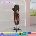 Triangular Panel Display Mobile Grids Wall Showing Shelf Freestanding. Fixed Price $124.15.