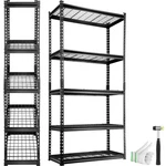 Organize Your Garage - 5 Tier Heavy Duty Shelving Unit 2000 Lbs. Fixed Price $129.99.
