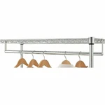 New Lorell Industrial Wire Shelving Garment Hanger Bar Metal Tube (LLR-69877). Fixed Price $47.40.