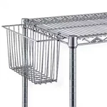 Metro H209C Storage Basket, Steel, Silver, 13-3/8X5X7. Fixed Price $35.15.