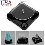 Rotating Display Stand 3.5" Solar Powered Jewelry Uv Light Curing Turntable,us. Fixed Price $8.96.