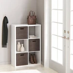 Closetmaid 456-6CUBE-OPEN 13-1/2"W Shelf Shelving Unit White. Fixed Price $107.16.