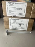 (lot Of 50) 6 -7" Slatwall Hooks White Peg Retail Metal Straight. Fixed Price $40.00.