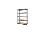 Lorell 60624 Riveted Steel Shelving - 72" X 48" W 24" Recycled Black. Fixed Price $268.00.