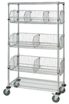 Quantum Storage Systems - M2436BC6C X 69 Chrome Shelf Adj Baskets. Fixed Price $849.25.