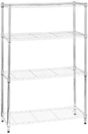 Amazon Basics 4-SHELF Adjustable Heavy Duty Steel Wire Rack Storage Shelving Uni. Fixed Price $63.67.