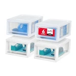 Iris Usa 6 Qt. Small Plastic Stacking Drawer, Stackable Storage Organizer Unit. Fixed Price $42.90.