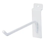 Lot Of 50 6" Hooks White Peg Retail Display 6MM Tubing Metal. Fixed Price $37.99.
