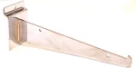 Sswbasics Item# 45104 10" Chrome Shelf Bracket For Slatwall Boards (11PC New). Fixed Price $34.00.