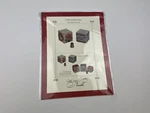 With My Needle Pair Of Pin Cubes Cross Stitch Pattern Home Floral. Fixed Price $15.75.