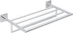 Ginger XX43S-24/PC Hotel Shelf Frame, 24", Squared Corners W/towel Bar, Polished. Fixed Price $199.00.