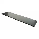 Econoco PW/1448BK Melamine Shelf 48"L X 14"W, Black, 4PK. Fixed Price $106.99.