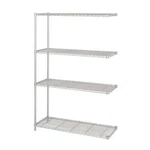 Safco 48"X18" Industrial Add-on Unit Gray. Fixed Price $285.55.