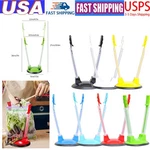 Baggy Rack Hands-free Freezer Holder Stand For Food Prep Storage Kitchen. Fixed Price $8.89.
