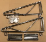 2 Brackets!! Nexel 14" Single Arm Shelf Cantilever Model AB14C. Fixed Price $14.95.