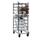 New Age 1256CK Mobile Full Size Rack Holds (216) #10 Cans. Fixed Price $1582.50.
