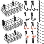 Incly Slatwall Accessories Kit, Includes 3 Pack Pcs, Orange. Fixed Price $62.76.