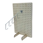 Sswbasics Chrome 5 J-hook Waterfall For Pegboard Pack Of. Fixed Price $32.92.
