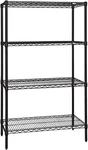 Quantum Storage Systems WR54-1836BK Wire Shelf Starter Kit Black 54IN. Fixed Price $438.14.