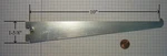 Kason #123 Shelf Bracket, 10", Steel, Bright Zinc Finish, Wedge Fit. Fixed Price $6.95.