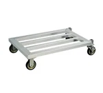 New 1211 31.75" X 20" Welded Aluminum Mobile Dunnage Rack. Fixed Price $356.50.