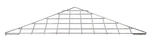 Sswbasics Triangle Chrome Shelf - 32" For Wire Grid. Fixed Price $25.32.