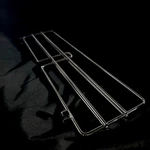 Quantum 4" High Shelf Dividers For Wire Shelving - 18" Chrome 6 Pack Metro Rack. Fixed Price $59.99.
