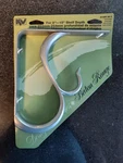Knape And Vogt 200BR SN8 To In. Shelf Bracket, Satin Nickel, Case Of 10EA. Fixed Price $50.00.